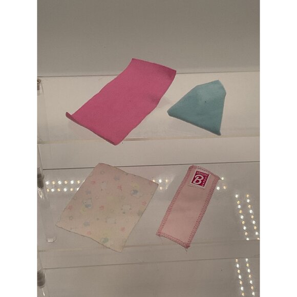 Mattel Barbie Doll Baby Blankets Swaddle Accessories - Picture 2 of 2